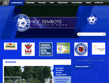 Tablet Screenshot of eemboys.nl